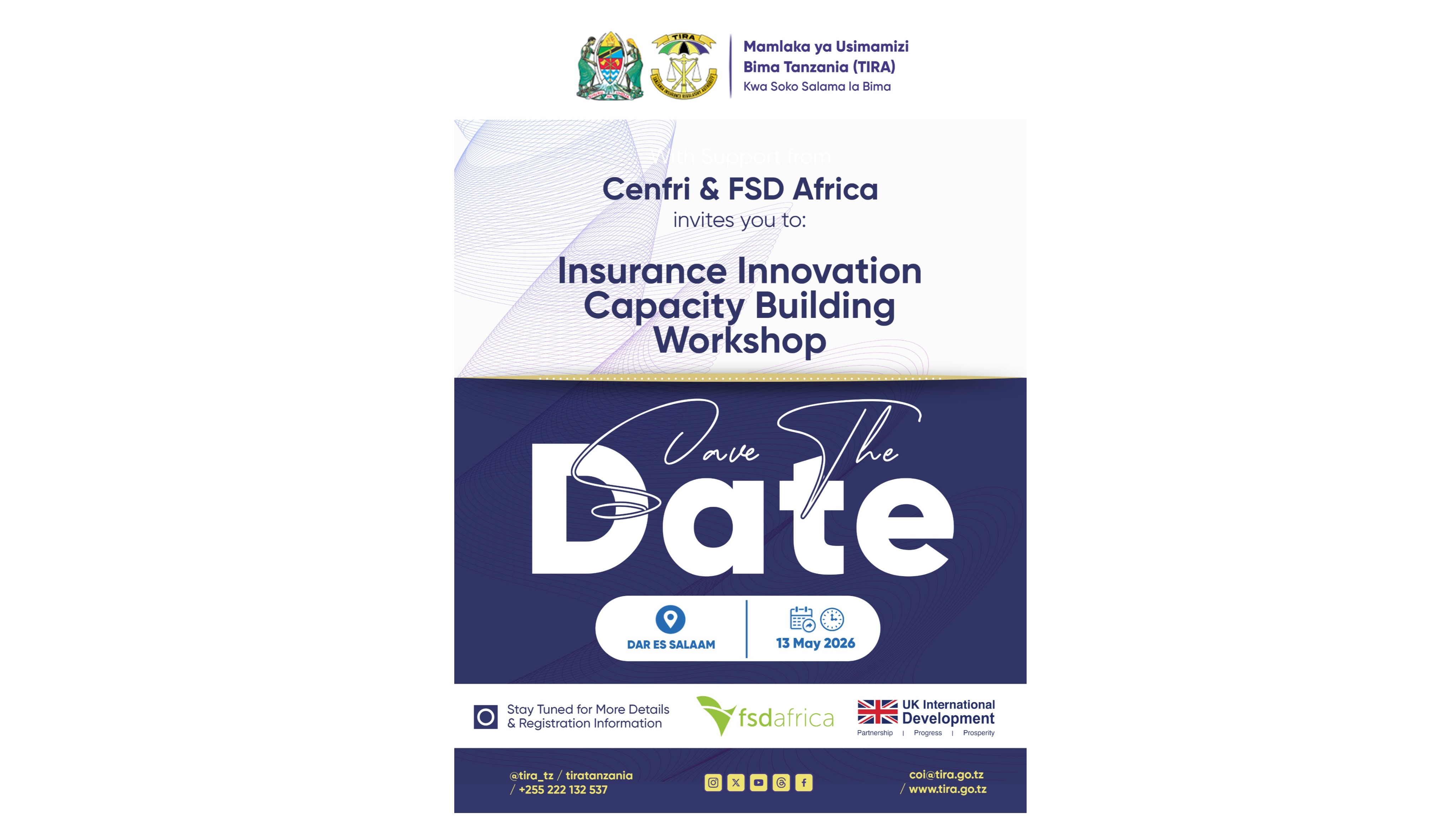 Save the Date: Insurance Innovation & Capacity Building Network